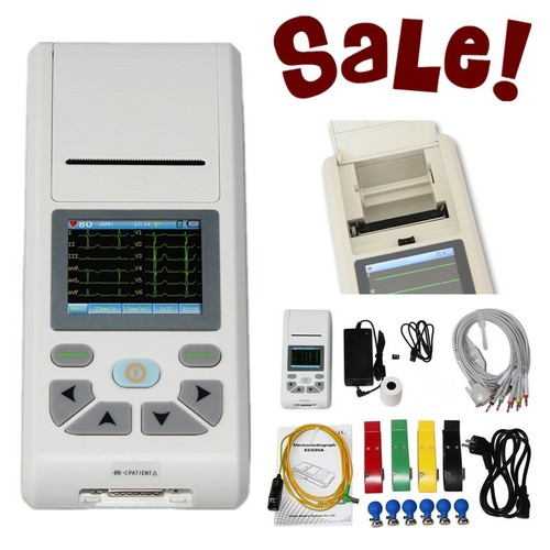 Touchscreen kanal ekg - 12-kanal,